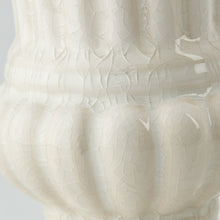 Load image into Gallery viewer, Off White Rosamund Ceramic Flower Vase - ad&amp;i