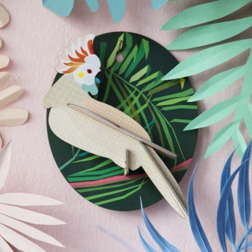 Cockatoo Exotic Bird Wall Hanging - ad&i