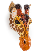 Load image into Gallery viewer, Ceramic Giraffe Head Wall Sconce Vase-ad&amp;i