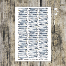 Load image into Gallery viewer, Eat Sardines Tea Towel-ad&amp;i