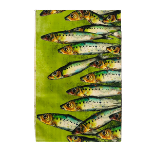 Sardines Print Tea Towel - ad&i