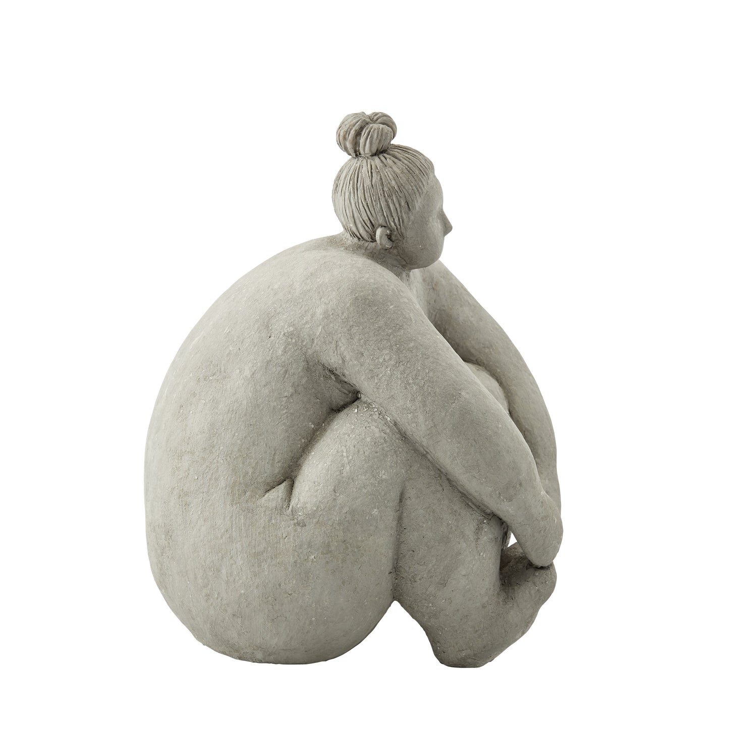 Serafina Sitting Woman Decorative Sculpture - ad&i