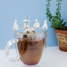 Load image into Gallery viewer, Tea Fishermen Tea Bag Holders Set Of Four - ad&amp;i