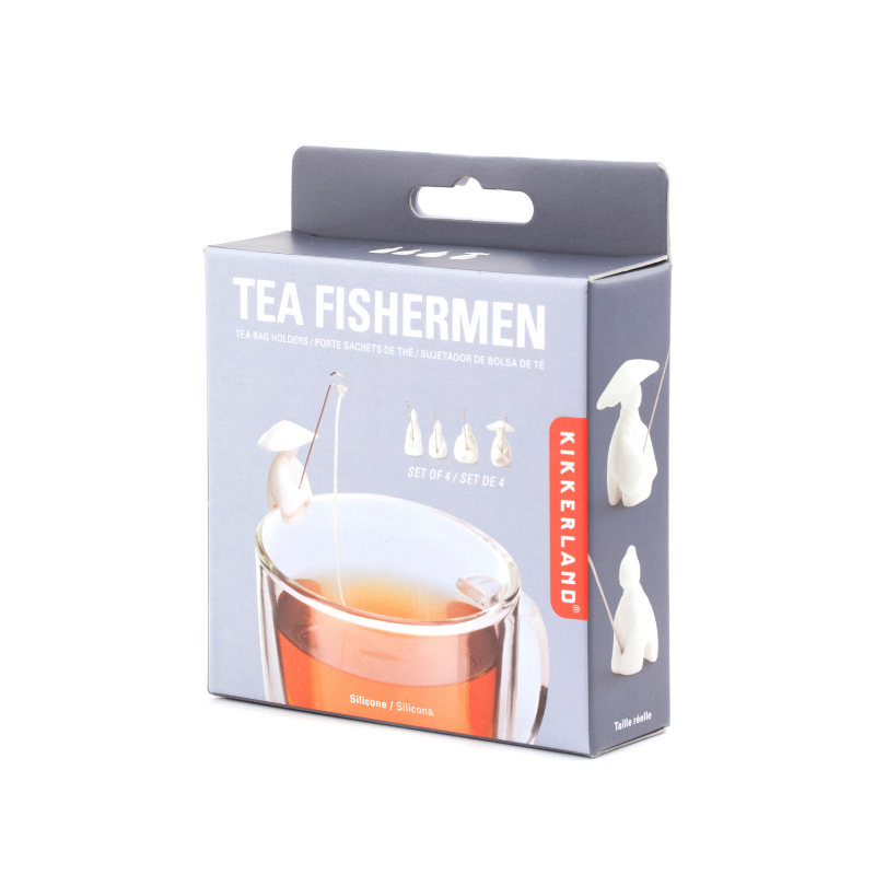 Tea Fishermen Tea Bag Holders Set Of Four - ad&i