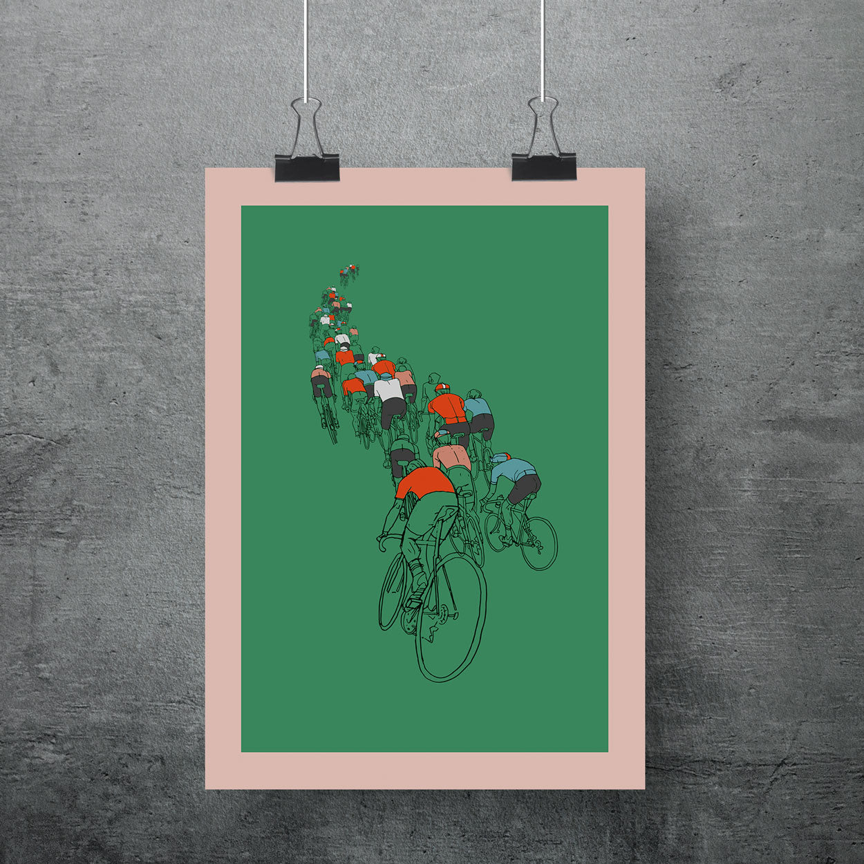 The Peloton A3 Poster Print - ad&i