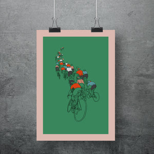 The Peloton A3 Poster Print - ad&i