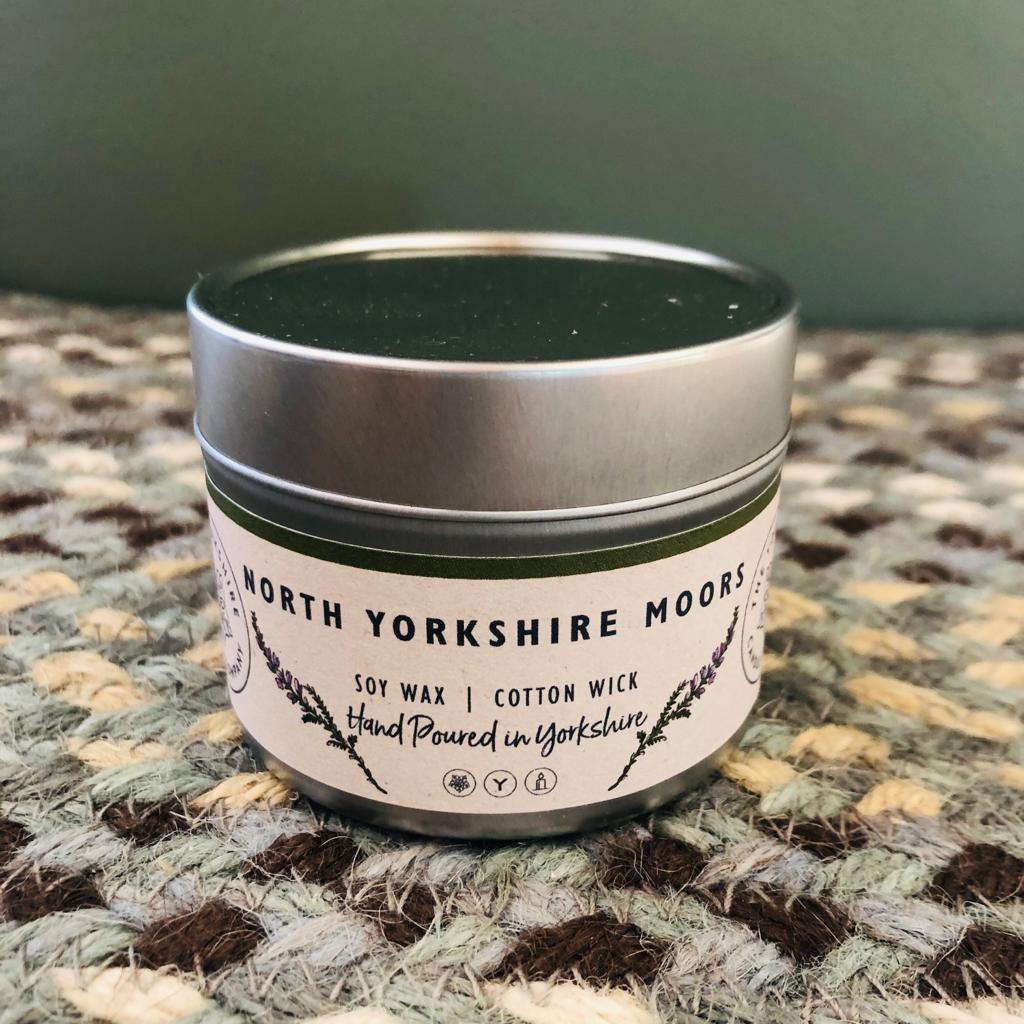 The Yorkshire Candle Co Soy Wax Small Tin Candle - ad&i