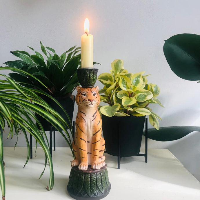 Tiger Candlestick Holder - ad&i