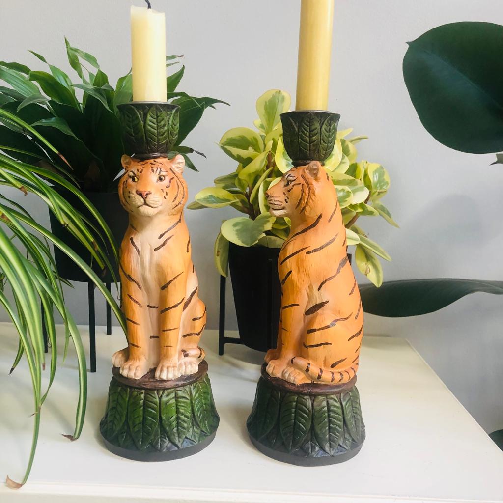Tiger Candlestick Holder - ad&i