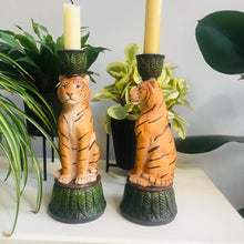Load image into Gallery viewer, Tiger Candlestick Holder - ad&amp;i