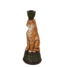Load image into Gallery viewer, Tiger Candlestick Holder - ad&amp;i