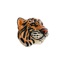 Load image into Gallery viewer, Ceramic Tiger Head Wall Sconce Vase - ad&amp;i