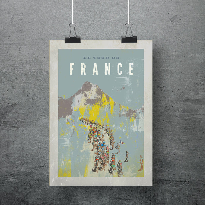 Tour De France - Cycling Race A3 Poster Print - ad&i