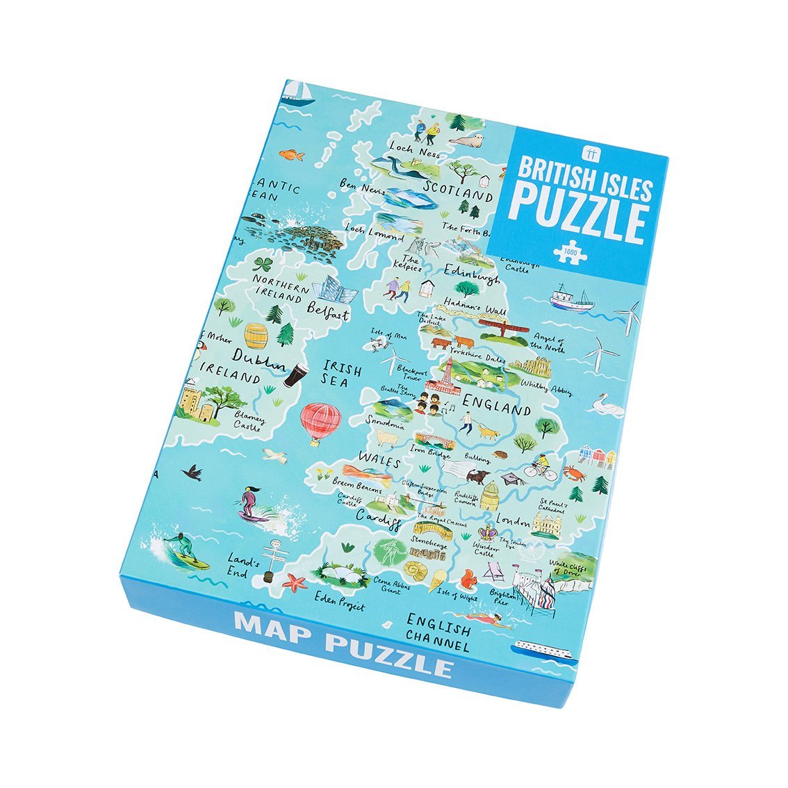 British Isles Map 1000 Piece Jigsaw Puzzle-ad&i