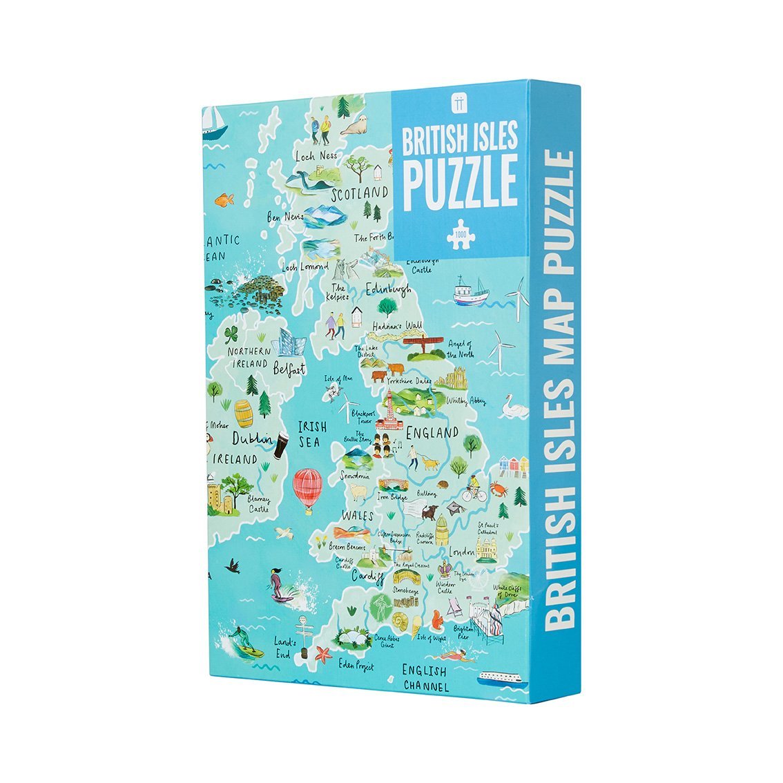 British Isles Map 1000 Piece Jigsaw Puzzle-ad&i