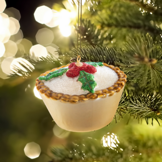 Mince Pie Christmas Tree Bauble-ad&i