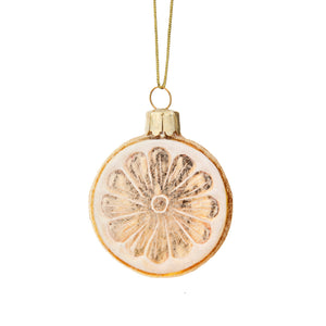 Lemon Slice Shaped Christmas Tree Bauble-ad&i