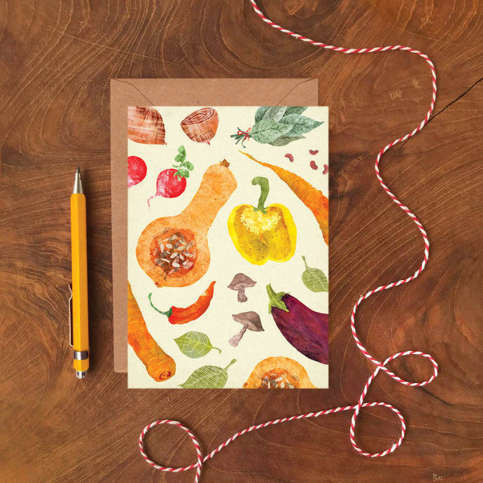 Vegetables Pattern Card - ad&i