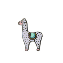 Load image into Gallery viewer, Llama Enamel Pin Badge - ad&amp;i