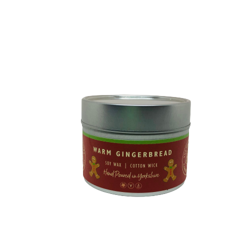 The Yorkshire Candle Co Christmas Soy Wax Small Tin Candle - ad&i