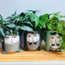 Load image into Gallery viewer, Hipster Gentleman Ceramic Plant Pot-ad&amp;i