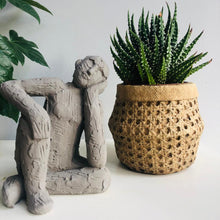 Load image into Gallery viewer, Cement Basket Effect Planter-ad&amp;i