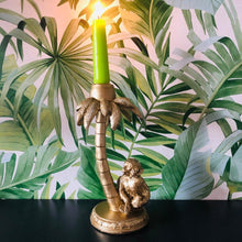 Load image into Gallery viewer, Gold Monkey Candlestick Holder-ad&amp;i