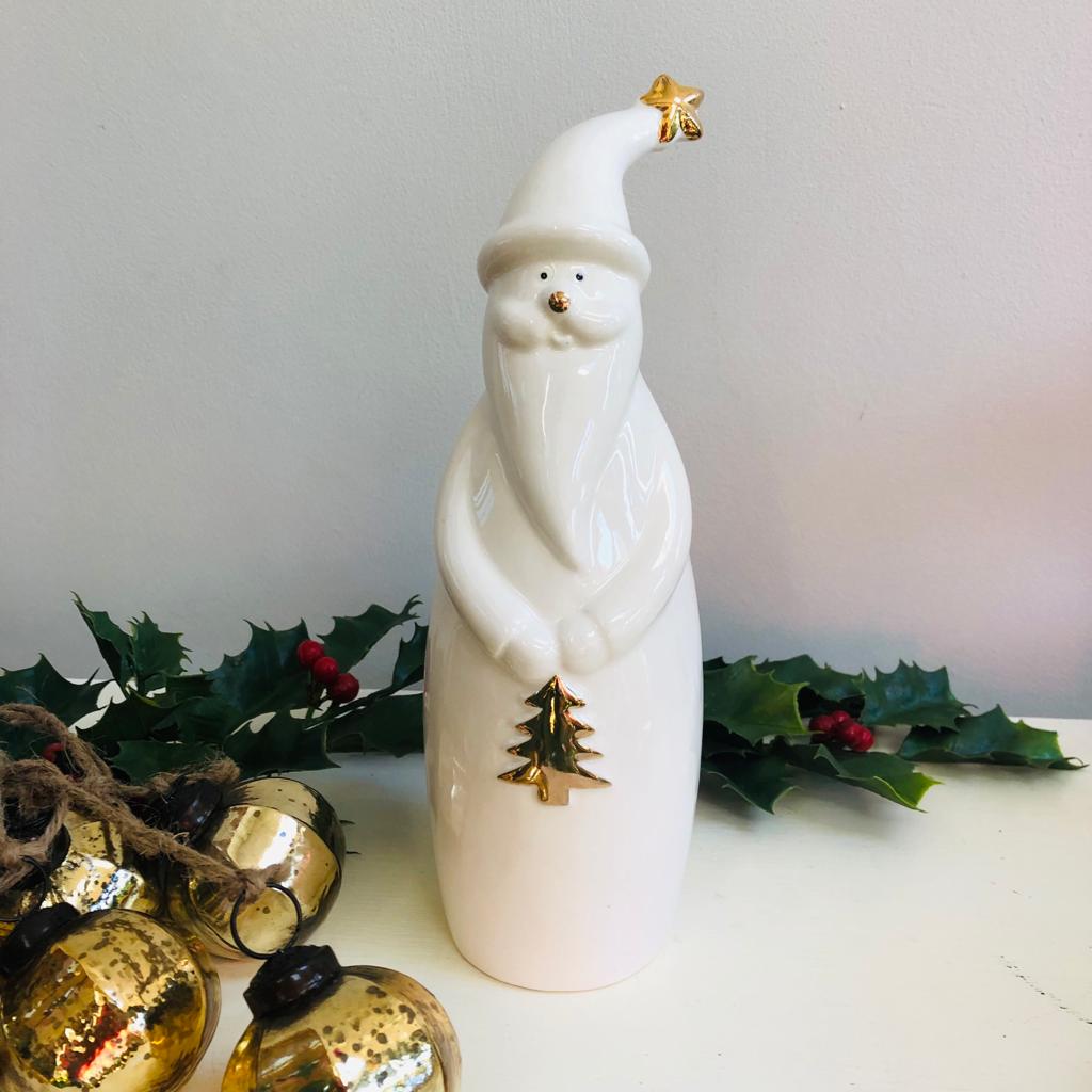 Ceramic Decorative Father Christmas - ad&i