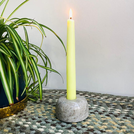 Marmilla Marble Candlestick Holder - ad&i