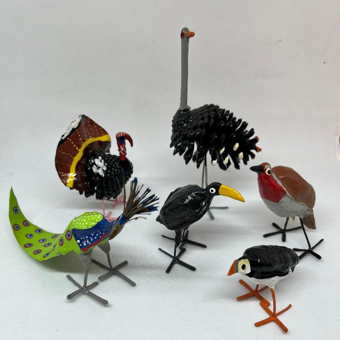 Seedpod Bird Mini Ornaments - ad&i