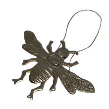 Load image into Gallery viewer, Pressed Silver Decorative Hanging Bee-ad&amp;i