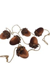 Load image into Gallery viewer, Acorn Decorative Garland - ad&amp;i