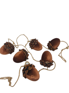 Acorn Decorative Garland - ad&i