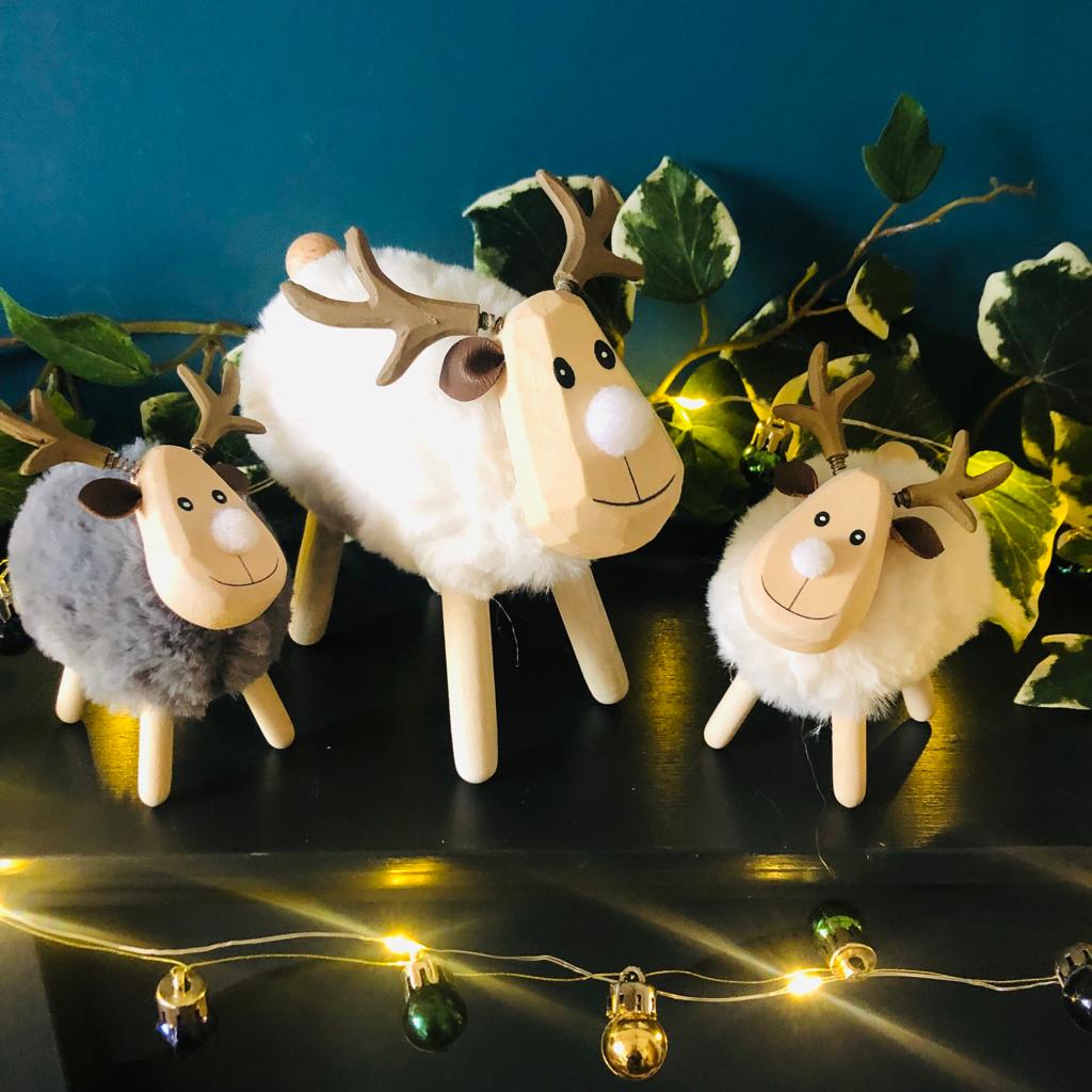 Wooden Reindeers - ad&i