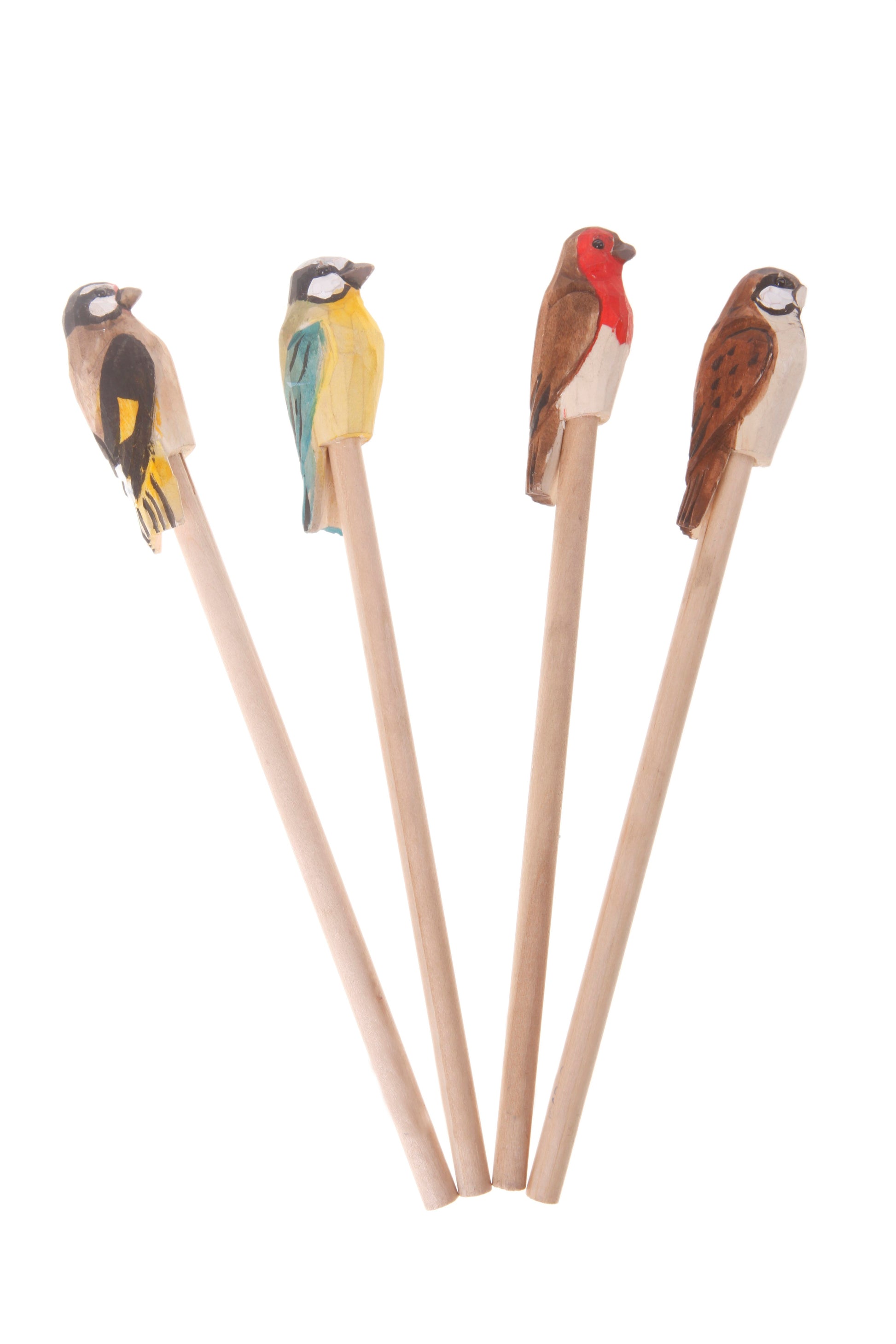 Wooden British Birds Pencils - ad&i