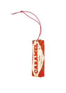 Screen Printed Caramel Wafer Christmas Decoration-ad&i
