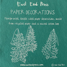 Load image into Gallery viewer, Pack of Four Forest Tree Paper Decorations-ad&amp;i