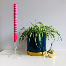 Load image into Gallery viewer, Clear Glass Candlestick Holder-ad&amp;i