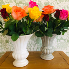 Load image into Gallery viewer, Off White Rosamund Ceramic Flower Vase - ad&amp;i