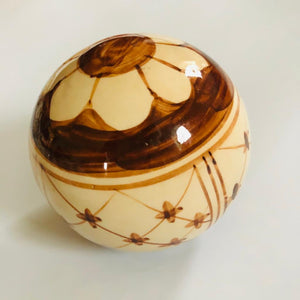 Hand Decorated Stoneware Decorative Balls-ad&i