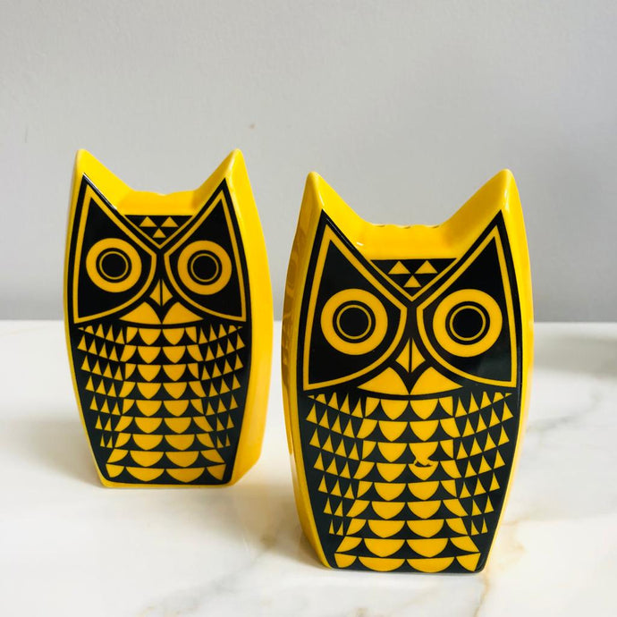 Magpie x Hornsea Yellow Owl Salt and Pepper Shaker Set - ad&i