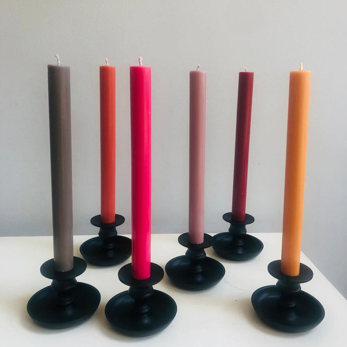 Warm Rainbow Candlesticks - Set of Six - ad&i