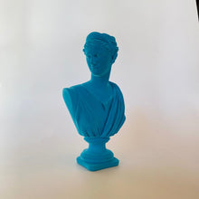 Load image into Gallery viewer, Teal Flock Large Artemis Bust-ad&amp;i