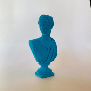 Teal Flock Large Artemis Bust-ad&i