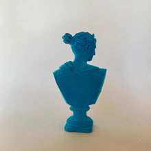 Load image into Gallery viewer, Teal Flock Large Artemis Bust-ad&amp;i