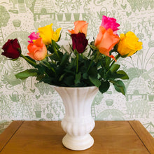 Load image into Gallery viewer, Off White Rosamund Ceramic Flower Vase - ad&amp;i