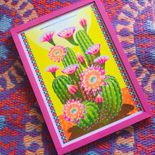 Load image into Gallery viewer, Cactus A3 Risograph Print by Printer Johnson-ad&amp;i