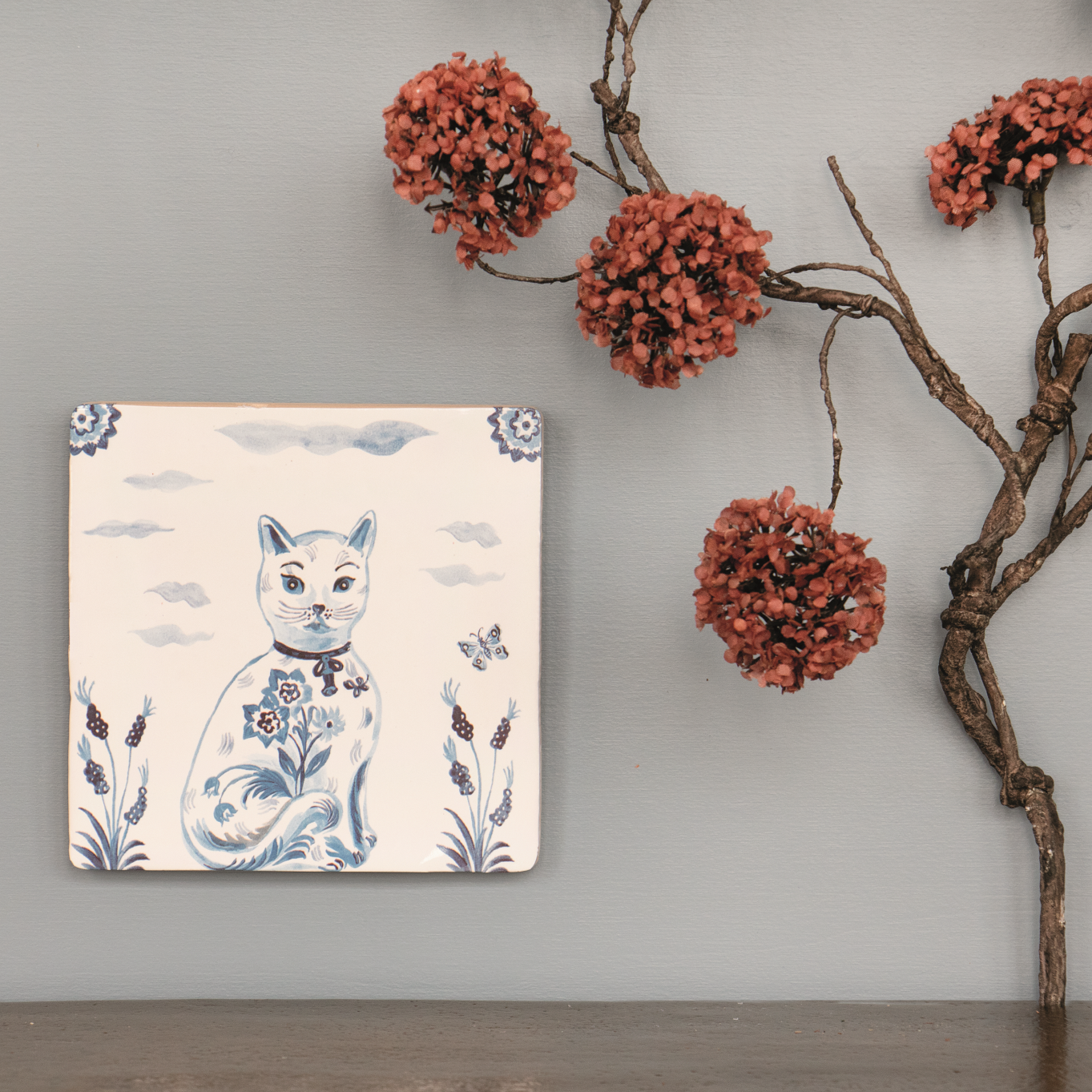Le Chat Ceramic Story Tile - ad&i