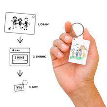 Load image into Gallery viewer, DIY Shrink Drawing Keyring Kit-ad&amp;i