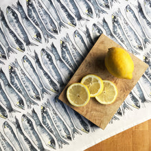 Load image into Gallery viewer, Eat Sardines Tea Towel-ad&amp;i